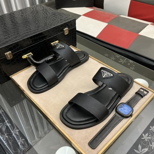 Cheap Prada Slippers For Men #1207351 Replica Wholesale [$48.00 USD] [ITEM#1207351] on Replica Prada Slippers