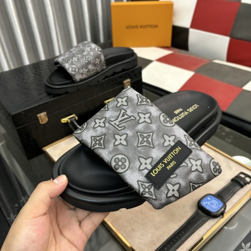 Cheap Louis Vuitton Slippers For Men #1207357 Replica Wholesale [$60.00 USD] [ITEM#1207357] on Replica Louis Vuitton Slippers