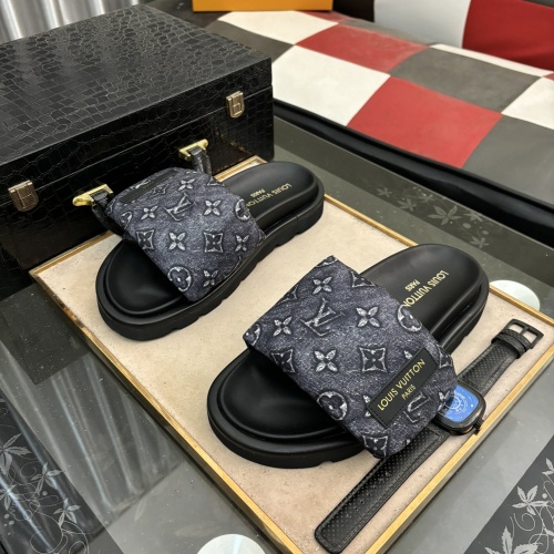 Cheap Louis Vuitton Slippers For Men #1207358 Replica Wholesale [$60.00 USD] [ITEM#1207358] on Replica Louis Vuitton Slippers