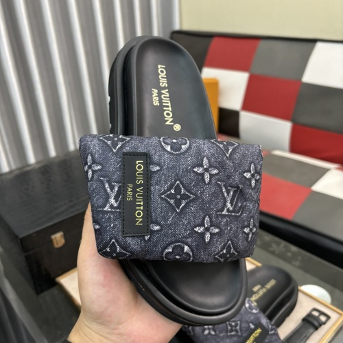 Cheap Louis Vuitton Slippers For Men #1207358 Replica Wholesale [$60.00 USD] [ITEM#1207358] on Replica Louis Vuitton Slippers