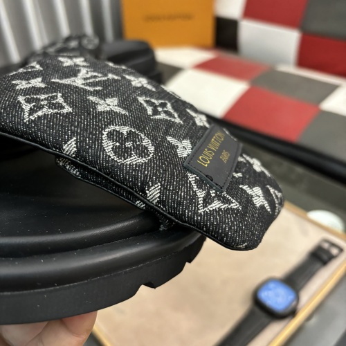 Cheap Louis Vuitton Slippers For Men #1207363 Replica Wholesale [$60.00 USD] [ITEM#1207363] on Replica Louis Vuitton Slippers