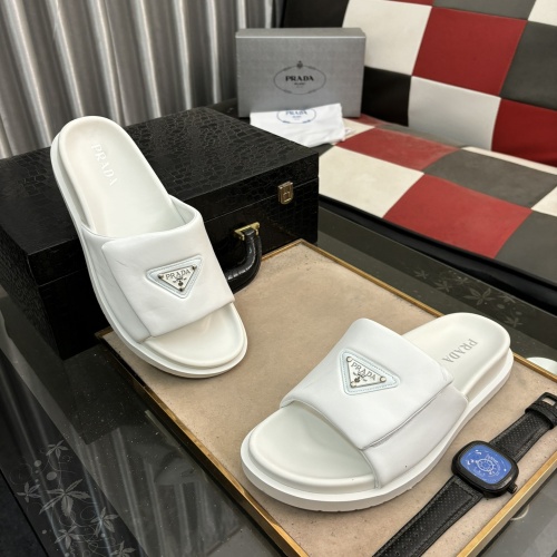 Cheap Prada Slippers For Men #1207375 Replica Wholesale [$56.00 USD] [ITEM#1207375] on Replica Prada Slippers