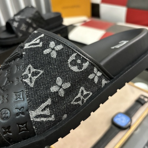 Cheap Louis Vuitton Slippers For Men #1207377 Replica Wholesale [$56.00 USD] [ITEM#1207377] on Replica Louis Vuitton Slippers