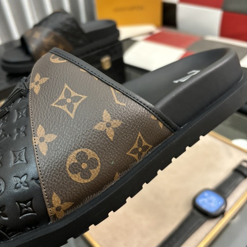 Cheap Louis Vuitton Slippers For Men #1207378 Replica Wholesale [$56.00 USD] [ITEM#1207378] on Replica Louis Vuitton Slippers