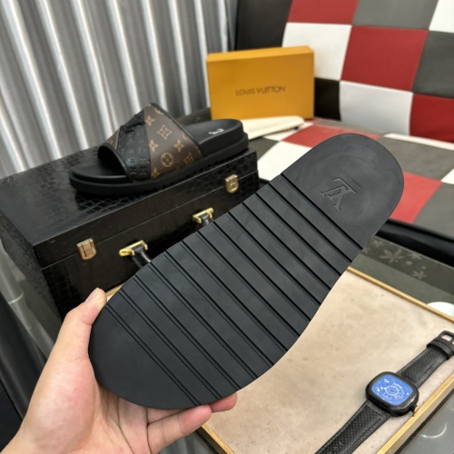 Cheap Louis Vuitton Slippers For Men #1207378 Replica Wholesale [$56.00 USD] [ITEM#1207378] on Replica Louis Vuitton Slippers