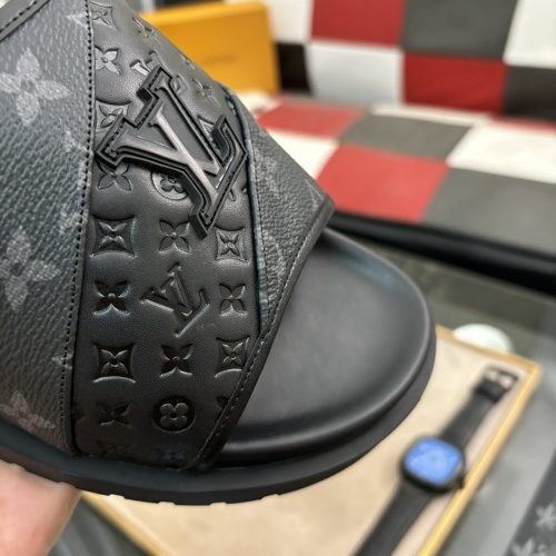 Cheap Louis Vuitton Slippers For Men #1207379 Replica Wholesale [$56.00 USD] [ITEM#1207379] on Replica Louis Vuitton Slippers