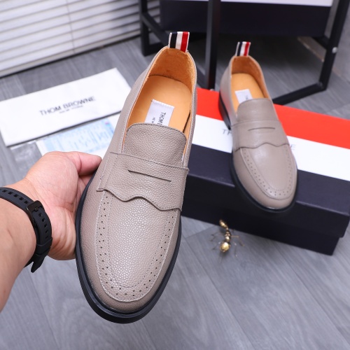 Cheap Thom Browne Leather Shoes For Men #1207389 Replica Wholesale [$82.00 USD] [ITEM#1207389] on Replica Thom Browne Leather Shoes