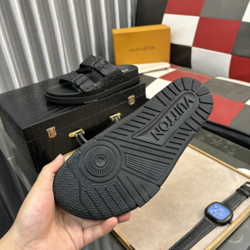 Cheap Louis Vuitton Slippers For Men #1207415 Replica Wholesale [$68.00 USD] [ITEM#1207415] on Replica Louis Vuitton Slippers