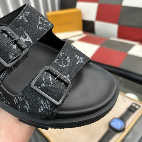 Cheap Louis Vuitton Slippers For Men #1207424 Replica Wholesale [$68.00 USD] [ITEM#1207424] on Replica Louis Vuitton Slippers