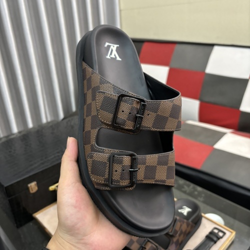 Cheap Louis Vuitton Slippers For Men #1207431 Replica Wholesale [$68.00 USD] [ITEM#1207431] on Replica Louis Vuitton Slippers