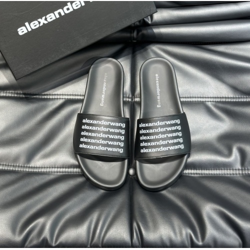 Cheap Alexander Wang Slippers For Men #1207479 Replica Wholesale [$64.00 USD] [ITEM#1207479] on Replica Alexander Wang Slippers