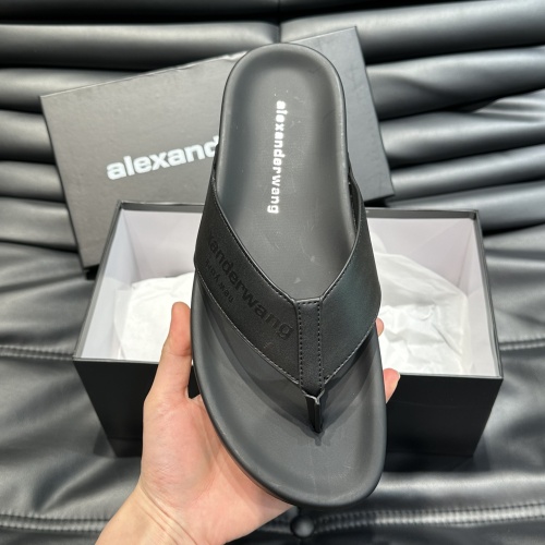 Cheap Alexander Wang Slippers For Men #1207482 Replica Wholesale [$64.00 USD] [ITEM#1207482] on Replica Alexander Wang Slippers