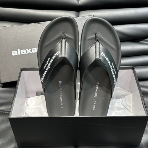 Cheap Alexander Wang Slippers For Men #1207483 Replica Wholesale [$64.00 USD] [ITEM#1207483] on Replica Alexander Wang Slippers