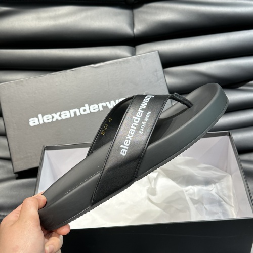 Cheap Alexander Wang Slippers For Men #1207483 Replica Wholesale [$64.00 USD] [ITEM#1207483] on Replica Alexander Wang Slippers