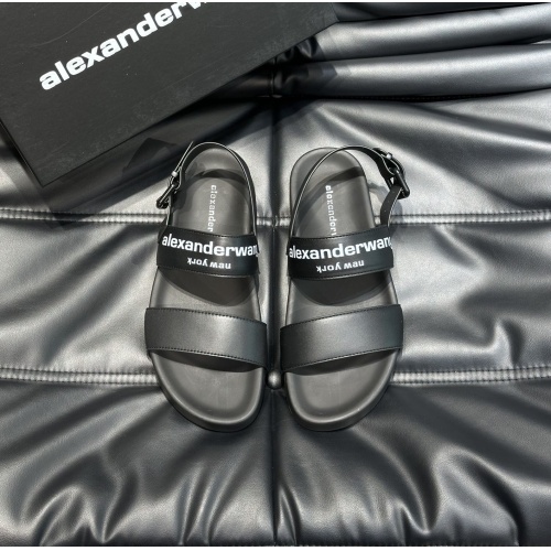Cheap Alexander Wang Sandal For Men #1207485 Replica Wholesale [$64.00 USD] [ITEM#1207485] on Replica Alexander Wang Sandal