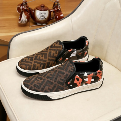 Cheap Fendi Casual Shoes For Men #1207486 Replica Wholesale [$64.00 USD] [ITEM#1207486] on Replica Fendi Casual Shoes