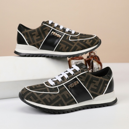 Cheap Fendi Casual Shoes For Men #1207489 Replica Wholesale [$72.00 USD] [ITEM#1207489] on Replica Fendi Casual Shoes