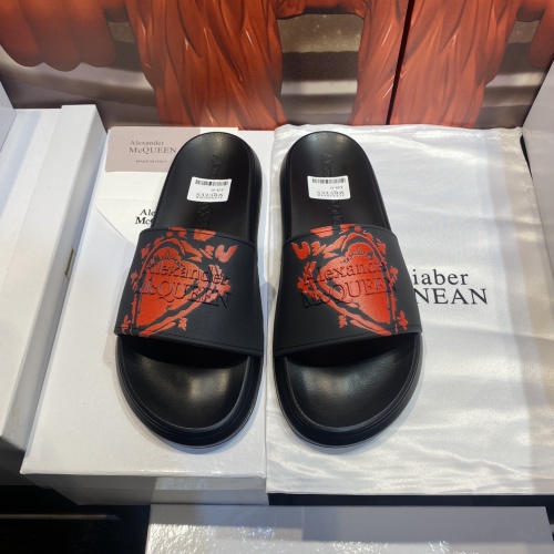 Cheap Alexander McQueen Slippers For Men #1207508 Replica Wholesale [$45.00 USD] [ITEM#1207508] on Replica Alexander McQueen Slippers