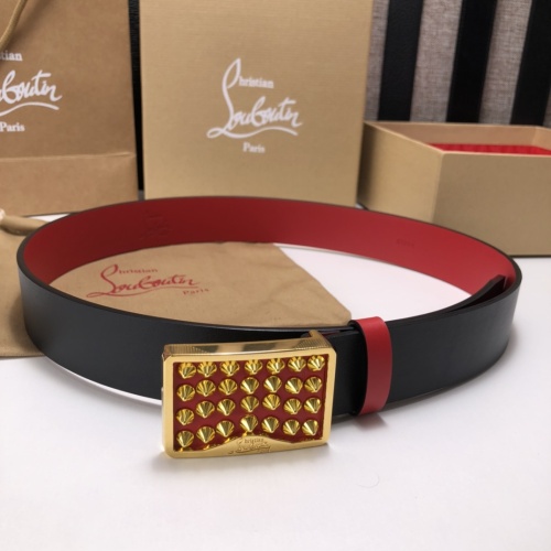 Cheap Christian Louboutin CL AAA Quality Belts For Men #1207527 Replica Wholesale [$80.00 USD] [ITEM#1207527] on Replica Christian Louboutin CL AAA Quality Belts