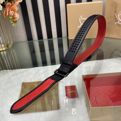 Cheap Christian Louboutin CL AAA Quality Belts For Men #1207529 Replica Wholesale [$108.00 USD] [ITEM#1207529] on Replica Christian Louboutin CL AAA Quality Belts