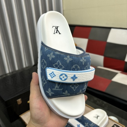 Cheap Louis Vuitton Slippers For Men #1207532 Replica Wholesale [$52.00 USD] [ITEM#1207532] on Replica Louis Vuitton Slippers