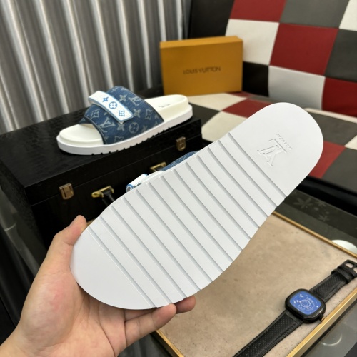 Cheap Louis Vuitton Slippers For Men #1207532 Replica Wholesale [$52.00 USD] [ITEM#1207532] on Replica Louis Vuitton Slippers