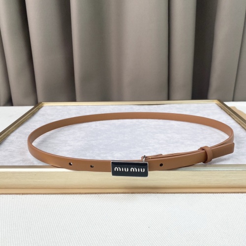 Cheap MIU MIU AAA Quality Belts For Women #1207537 Replica Wholesale [$56.00 USD] [ITEM#1207537] on Replica MIU MIU AAA Quality Belts