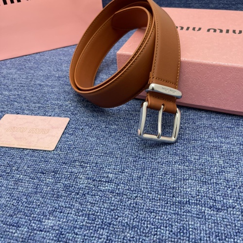 Cheap MIU MIU AAA Quality Belts For Women #1207543 Replica Wholesale [$60.00 USD] [ITEM#1207543] on Replica MIU MIU AAA Quality Belts