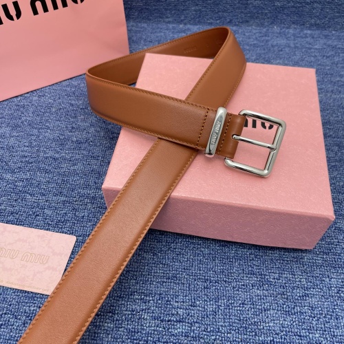 Cheap MIU MIU AAA Quality Belts For Women #1207543 Replica Wholesale [$60.00 USD] [ITEM#1207543] on Replica MIU MIU AAA Quality Belts