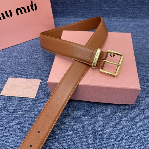 Cheap MIU MIU AAA Quality Belts For Women #1207544 Replica Wholesale [$60.00 USD] [ITEM#1207544] on Replica MIU MIU AAA Quality Belts