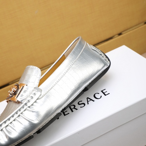 Cheap Versace Leather Shoes For Men #1207565 Replica Wholesale [$68.00 USD] [ITEM#1207565] on Replica Versace Leather Shoes