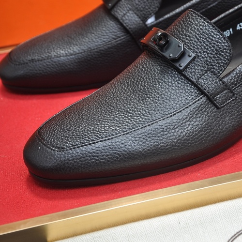 Cheap Hermes Leather Shoes For Men #1207624 Replica Wholesale [$102.00 USD] [ITEM#1207624] on Replica Hermes Leather Shoes