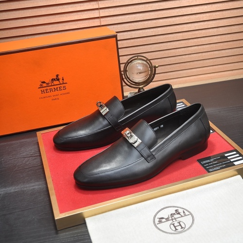 Cheap Hermes Leather Shoes For Men #1207626 Replica Wholesale [$102.00 USD] [ITEM#1207626] on Replica Hermes Leather Shoes