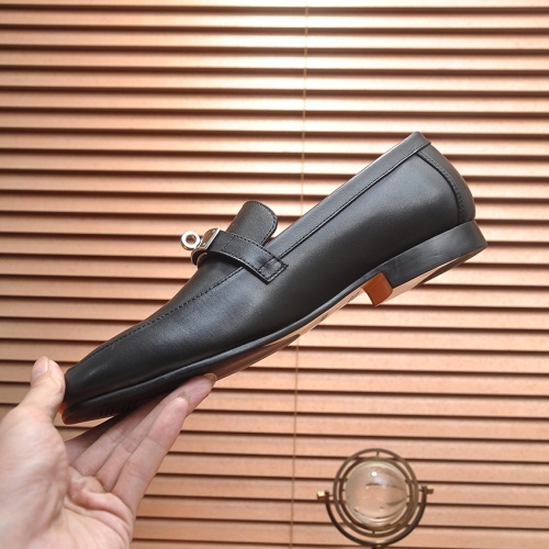 Cheap Hermes Leather Shoes For Men #1207626 Replica Wholesale [$102.00 USD] [ITEM#1207626] on Replica Hermes Leather Shoes