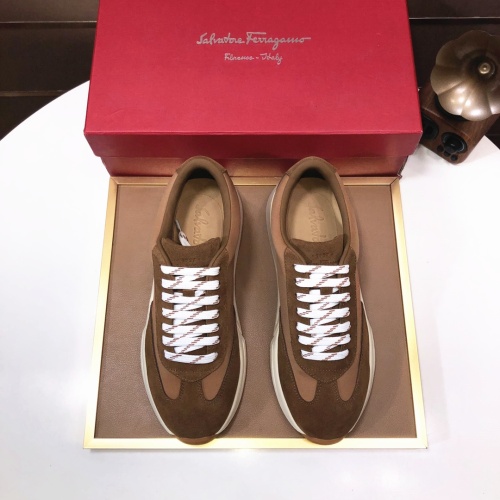 Cheap Salvatore Ferragamo Casual Shoes For Men #1207652 Replica Wholesale [$88.00 USD] [ITEM#1207652] on Replica Salvatore Ferragamo Casual Shoes