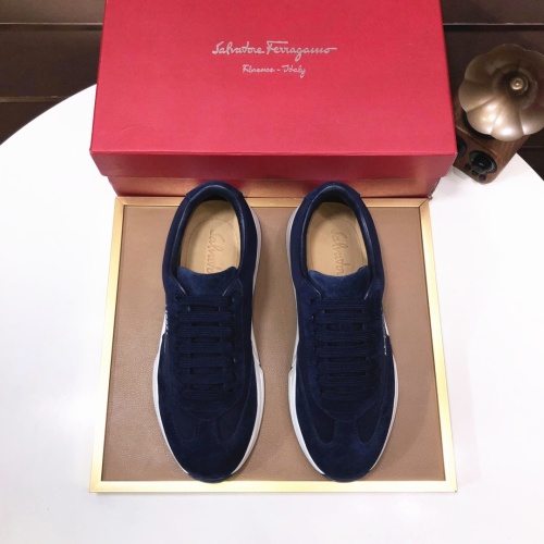 Cheap Salvatore Ferragamo Casual Shoes For Men #1207653 Replica Wholesale [$88.00 USD] [ITEM#1207653] on Replica Salvatore Ferragamo Casual Shoes