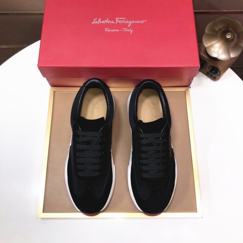 Cheap Salvatore Ferragamo Casual Shoes For Men #1207654 Replica Wholesale [$88.00 USD] [ITEM#1207654] on Replica Salvatore Ferragamo Casual Shoes