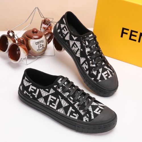 Cheap Fendi Casual Shoes For Men #1207693 Replica Wholesale [$64.00 USD] [ITEM#1207693] on Replica Fendi Casual Shoes