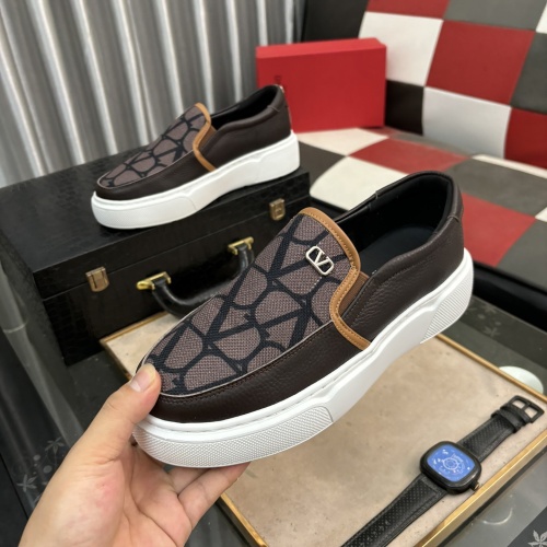 Cheap Valentino Casual Shoes For Men #1207711 Replica Wholesale [$72.00 USD] [ITEM#1207711] on Replica Valentino Casual Shoes