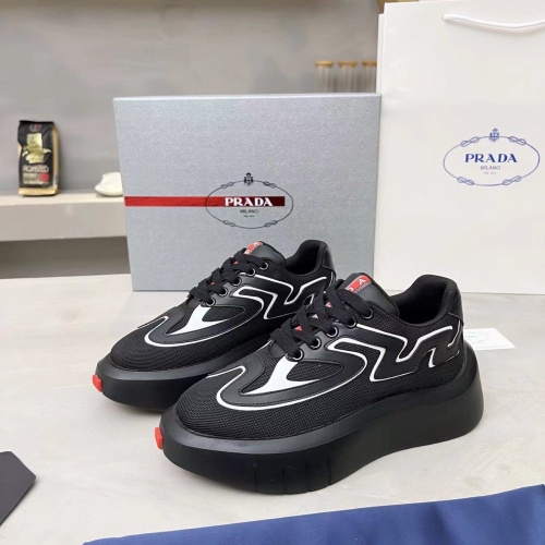 Cheap Prada Casual Shoes For Women #1207748 Replica Wholesale [$102.00 USD] [ITEM#1207748] on Replica Prada Casual Shoes