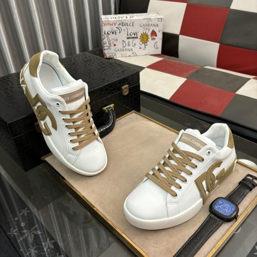 Cheap Dolce &amp; Gabbana D&amp;G Casual Shoes For Women #1207763 Replica Wholesale [$76.00 USD] [ITEM#1207763] on Replica Dolce &amp; Gabbana D&amp;G Casual Shoes