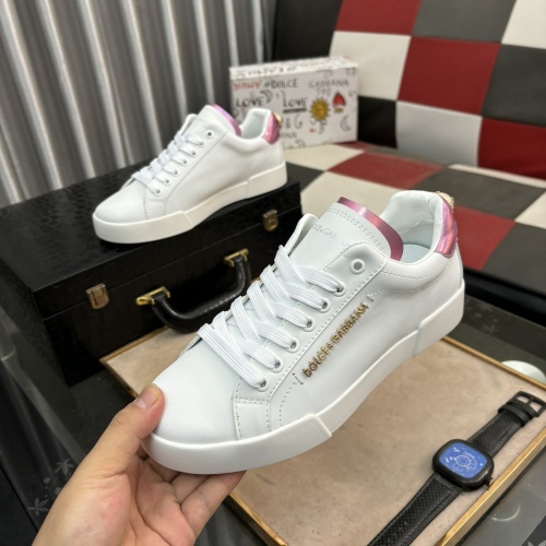 Cheap Dolce &amp; Gabbana D&amp;G Casual Shoes For Women #1207778 Replica Wholesale [$76.00 USD] [ITEM#1207778] on Replica Dolce &amp; Gabbana D&amp;G Casual Shoes