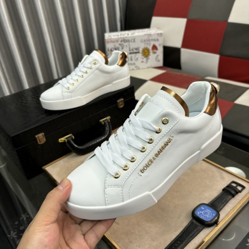 Cheap Dolce &amp; Gabbana D&amp;G Casual Shoes For Men #1207783 Replica Wholesale [$76.00 USD] [ITEM#1207783] on Replica Dolce &amp; Gabbana D&amp;G Casual Shoes