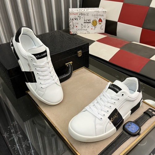 Cheap Dolce &amp; Gabbana D&amp;G Casual Shoes For Men #1207831 Replica Wholesale [$80.00 USD] [ITEM#1207831] on Replica Dolce &amp; Gabbana D&amp;G Casual Shoes