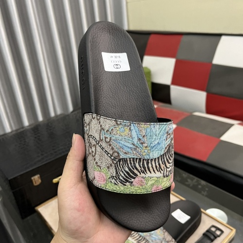 Cheap Gucci Slippers For Men #1207864 Replica Wholesale [$40.00 USD] [ITEM#1207864] on Replica Gucci Slippers