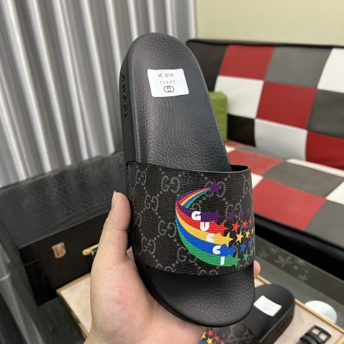 Cheap Gucci Slippers For Men #1207867 Replica Wholesale [$40.00 USD] [ITEM#1207867] on Replica Gucci Slippers