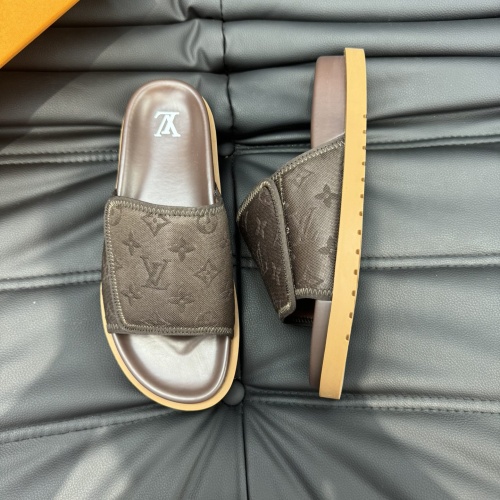 Cheap Louis Vuitton Slippers For Men #1207875 Replica Wholesale [$52.00 USD] [ITEM#1207875] on Replica Louis Vuitton Slippers