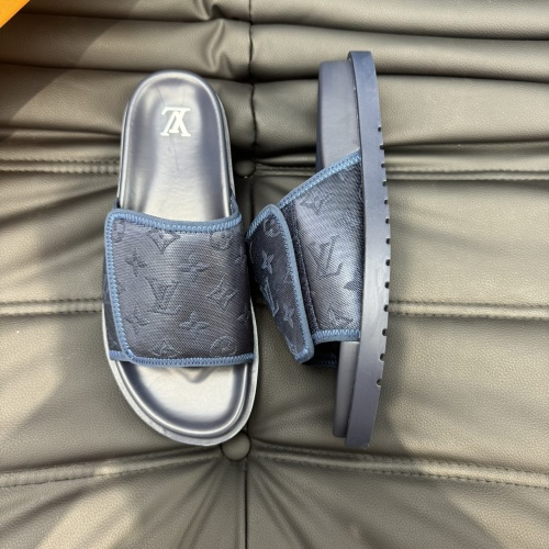 Cheap Louis Vuitton Slippers For Men #1207877 Replica Wholesale [$52.00 USD] [ITEM#1207877] on Replica Louis Vuitton Slippers