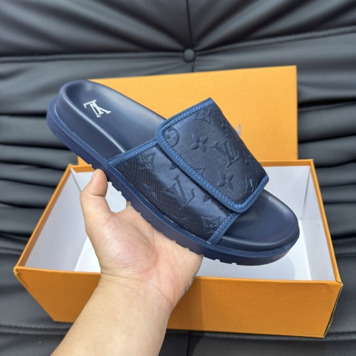 Cheap Louis Vuitton Slippers For Men #1207877 Replica Wholesale [$52.00 USD] [ITEM#1207877] on Replica Louis Vuitton Slippers