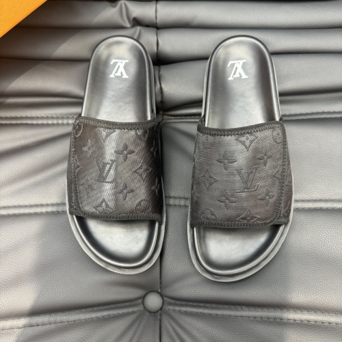 Cheap Louis Vuitton Slippers For Men #1207878 Replica Wholesale [$52.00 USD] [ITEM#1207878] on Replica Louis Vuitton Slippers